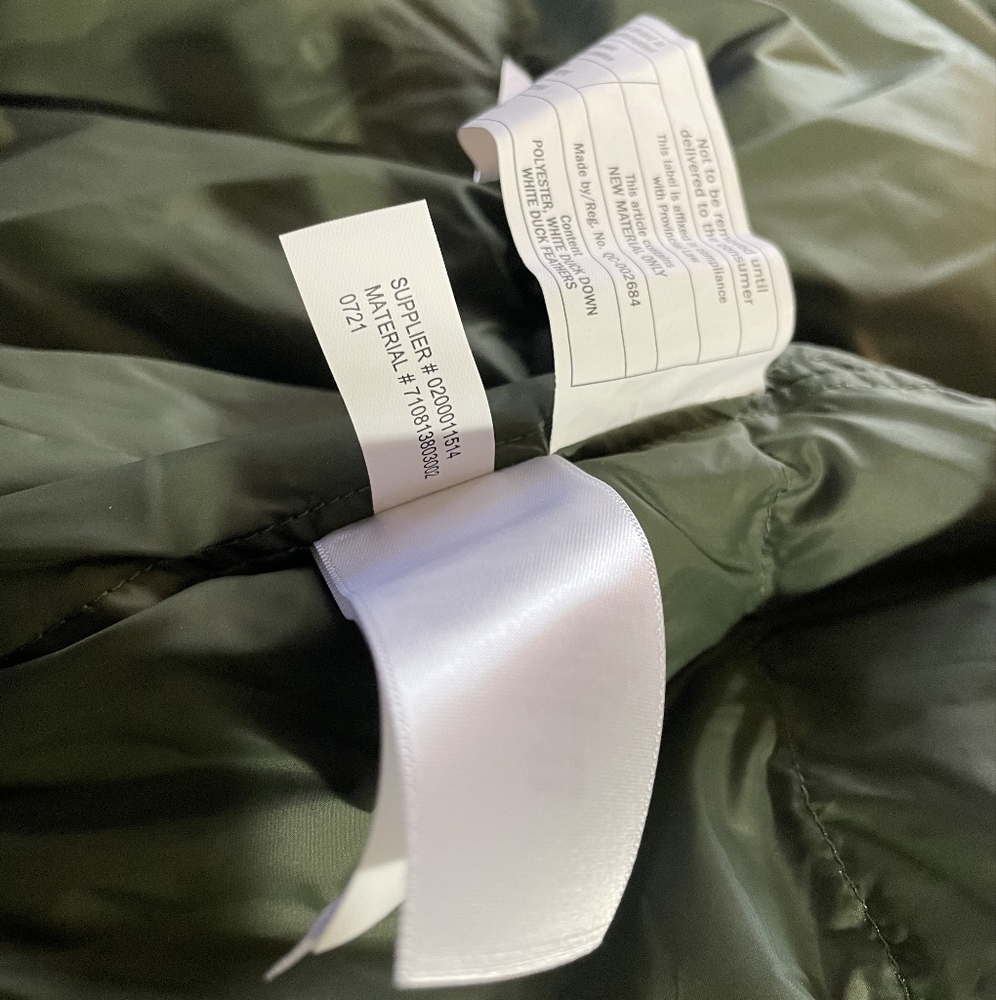 NWT $498 POLO RL RALPH LAUREN Camo Down Filled Bomber Jacket Coat Men’s Medium - Picture 14 of 14